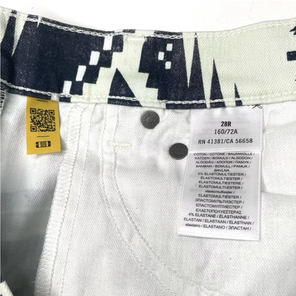 Polo Ralph Lauren Tompkins Skinny Aztec Navajo Print Jeans Sz 28 - Picture 6 of 12